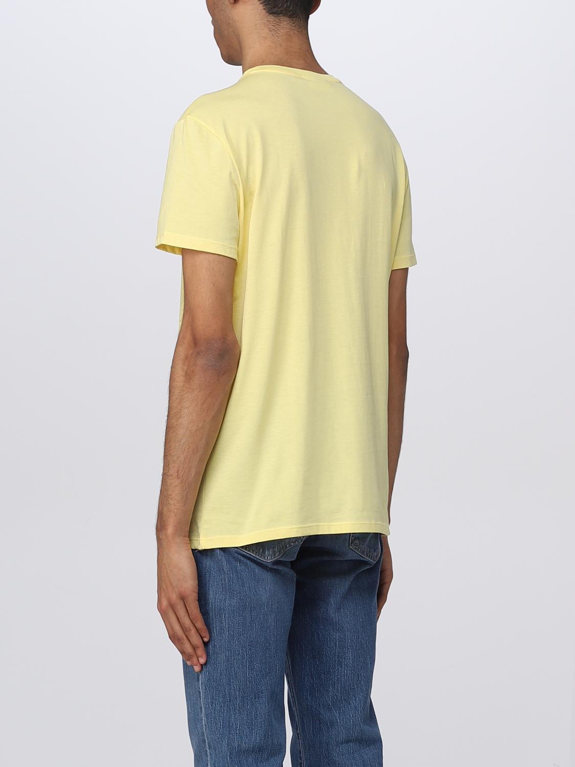 LACOSTE ФУТБОЛКА: Футболка Мужское Lacoste, Желтый - Img 2