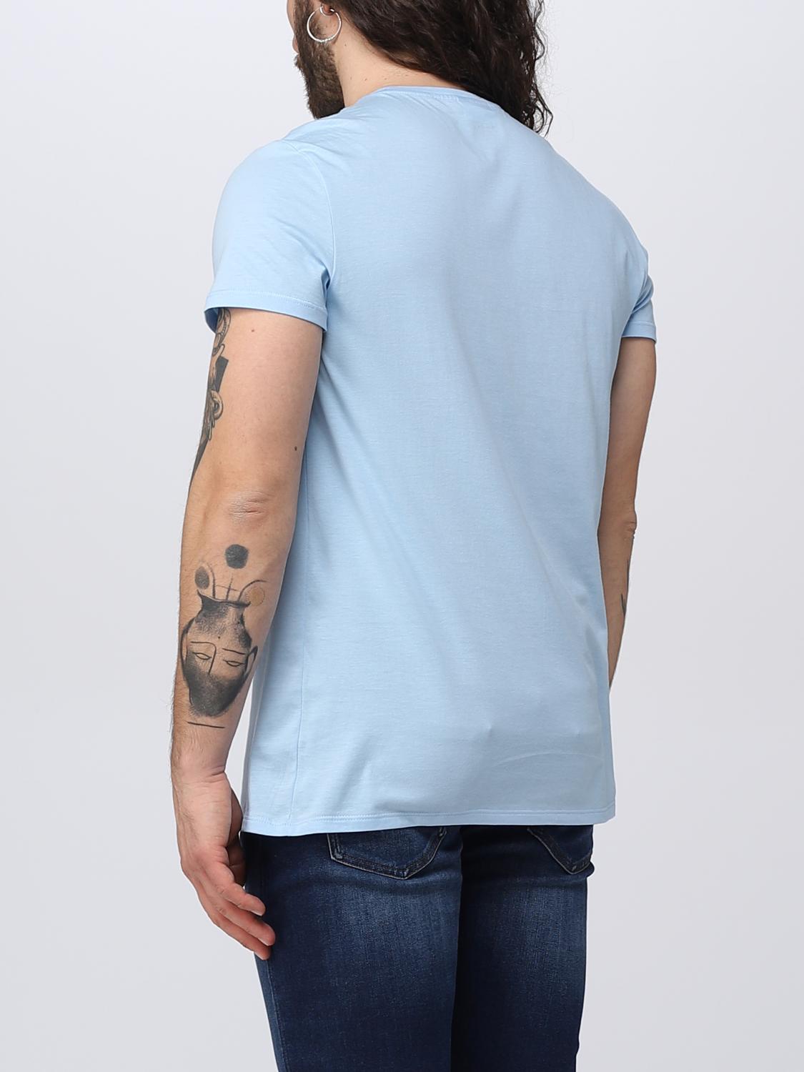 LACOSTE CAMISETA: Camiseta hombre Lacoste, Azul Claro - Img 2