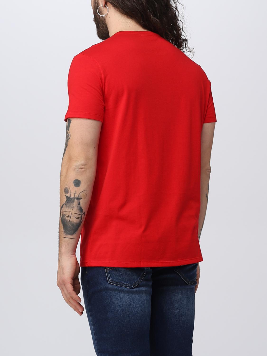 LACOSTE ФУТБОЛКА: Футболка Мужское Lacoste, Красный - Img 2