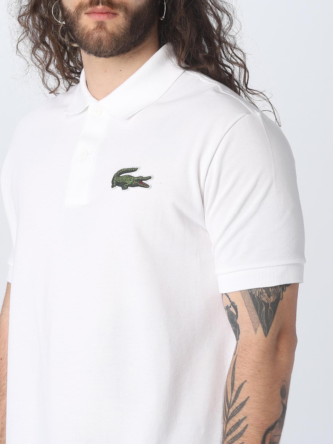 LACOSTE POLO SHIRT: Polo shirt men Lacoste, White - Img 3