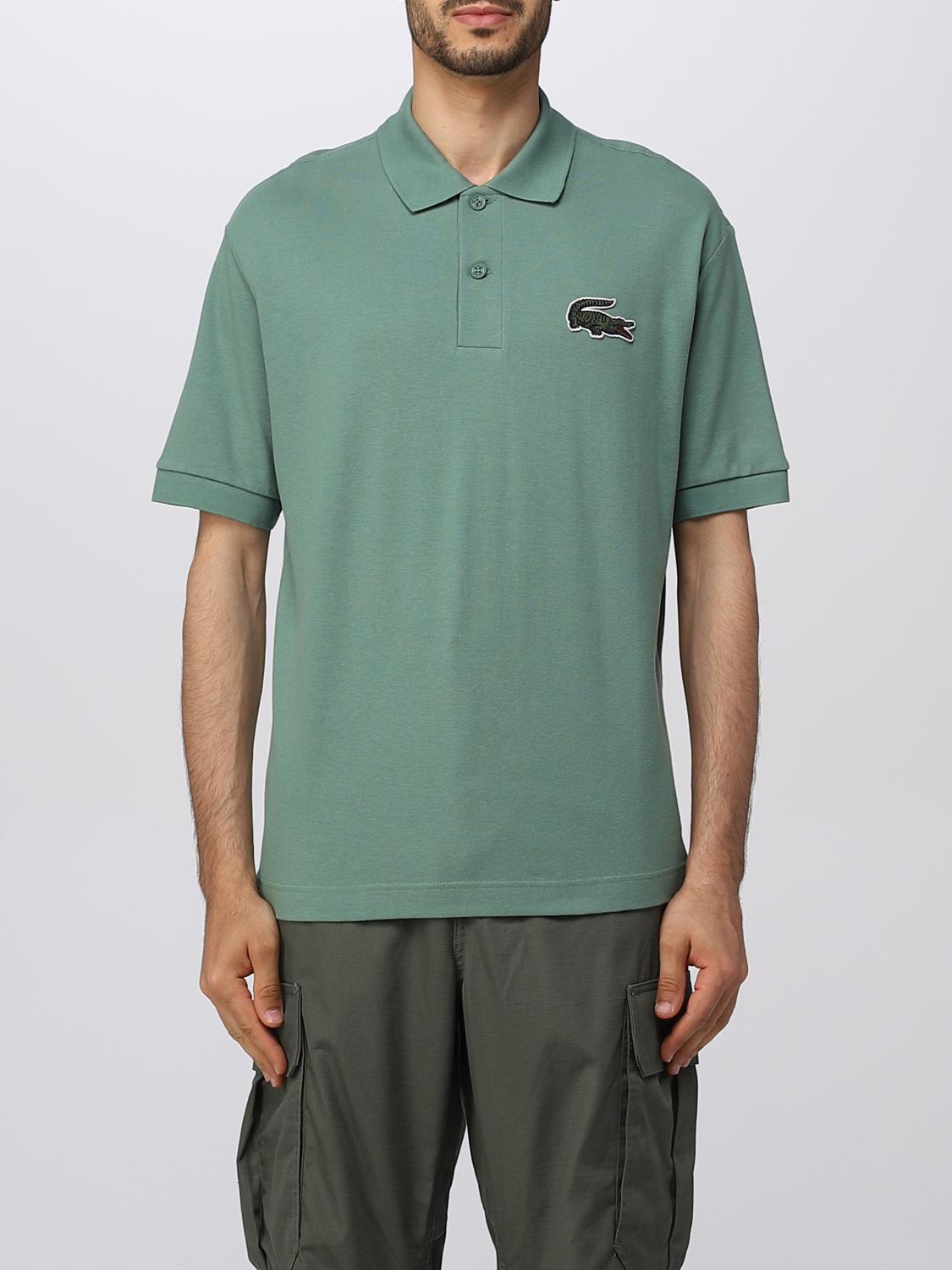 LACOSTE POLO: Polo Lacoste in cotone, Verde - Img 1