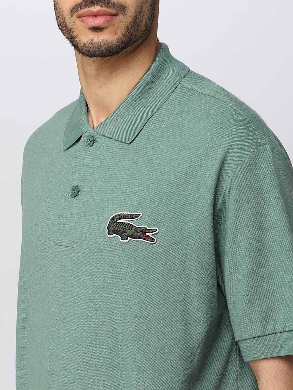 LACOSTE POLO: Polo Lacoste in cotone, Verde - Img 3