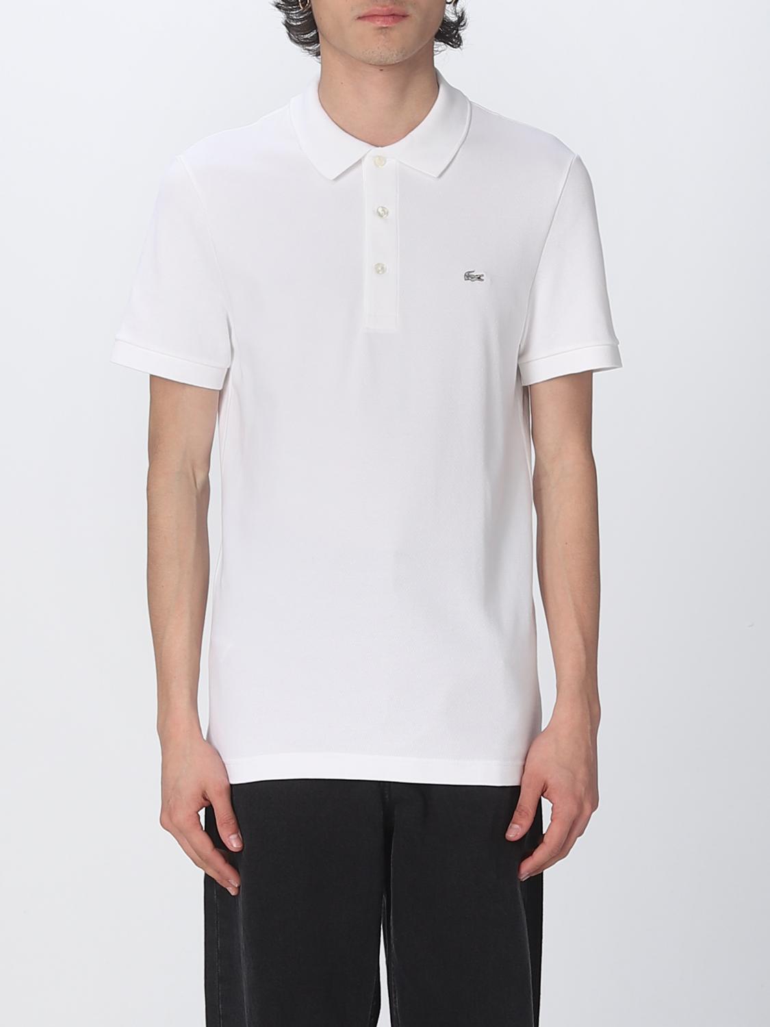 LACOSTE ポロシャツ: ポロシャツ メンズ Lacoste, ホワイト - Img 1