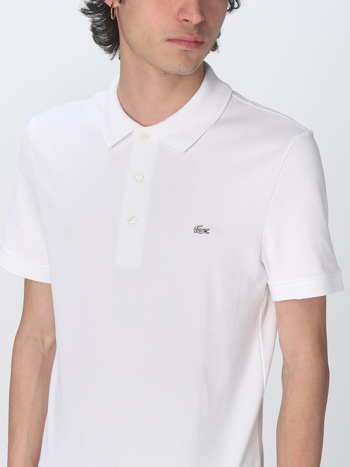 LACOSTE ポロシャツ: ポロシャツ メンズ Lacoste, ホワイト - Img 3