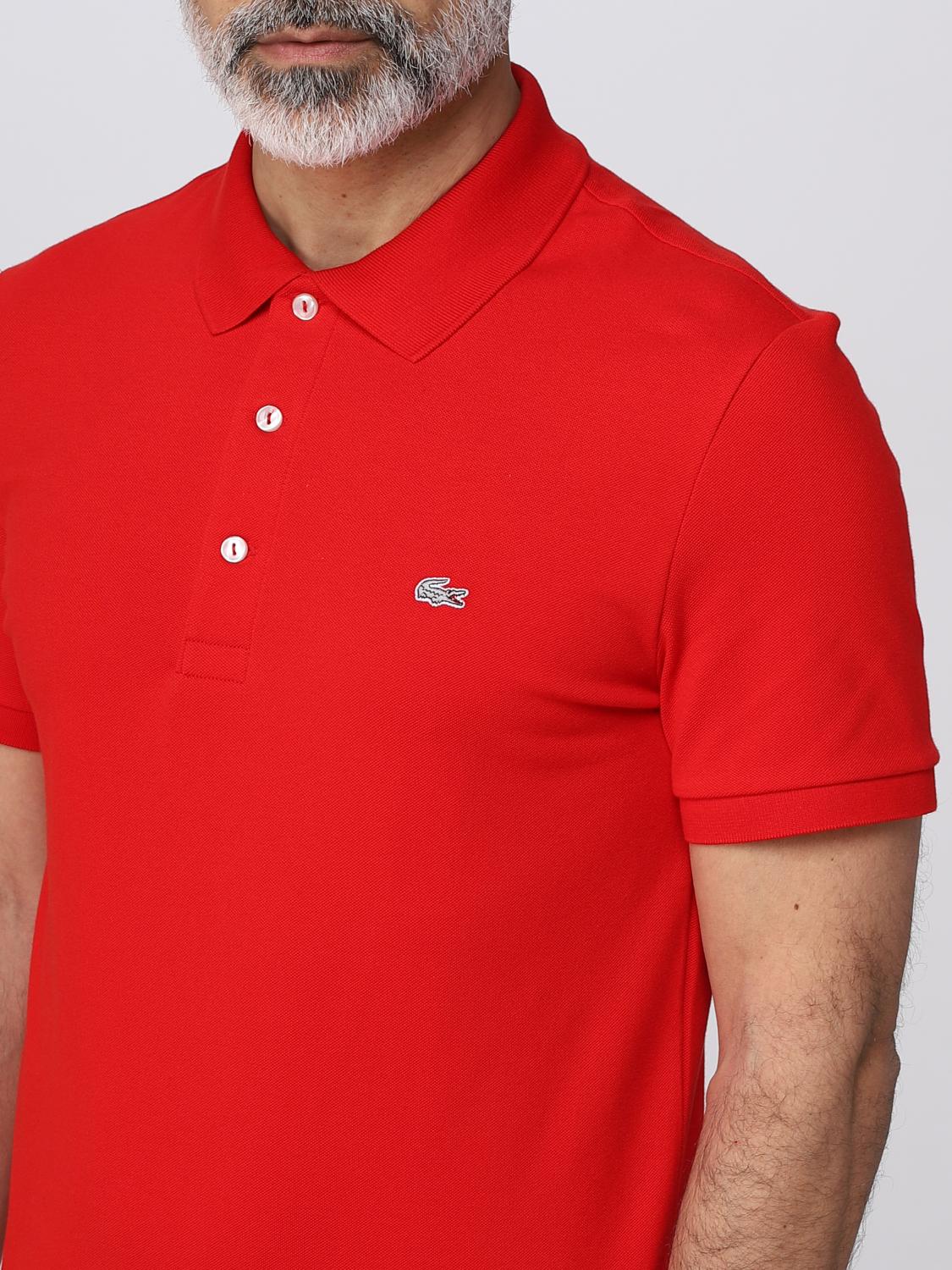 LACOSTE POLO: Polo hombre Lacoste, Rojo - Img 3