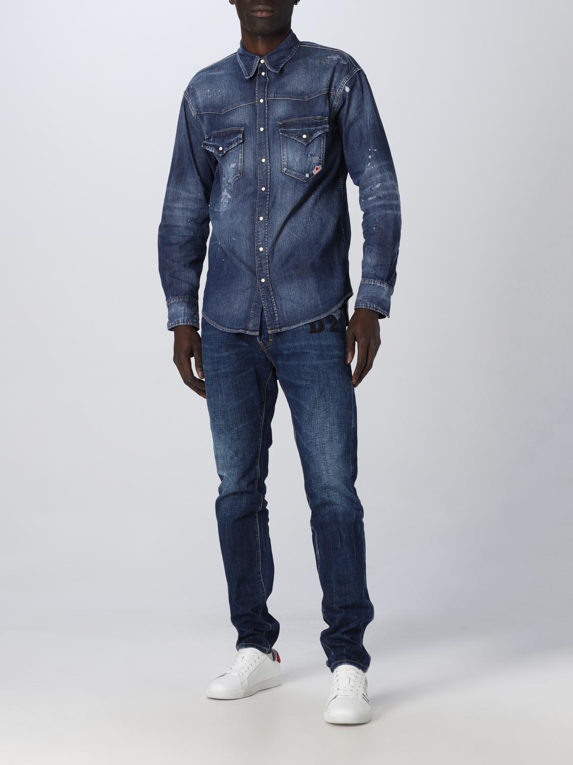 DSQUARED2 JEANS: Jeans hombre Dsquared2, Denim - Img 2