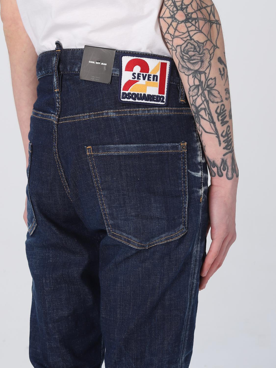 DSQUARED2 JEANS: Jeans hombre Dsquared2, Denim - Img 4