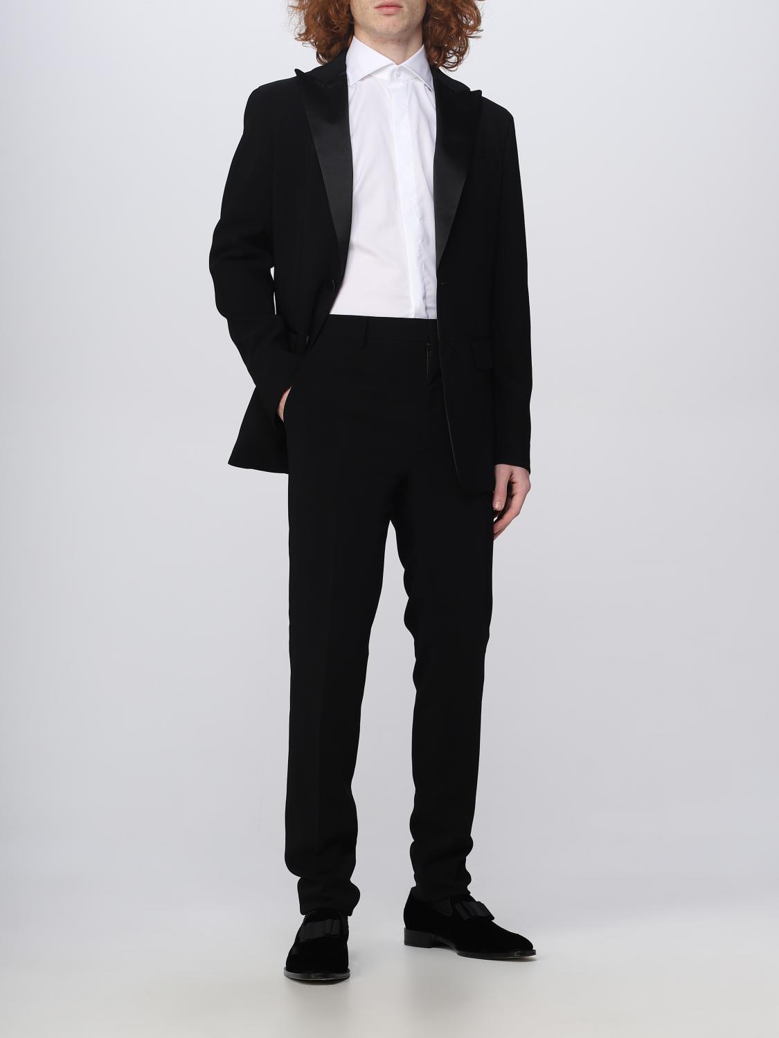 DSQUARED2 西服套装: 西服套装 男士 Dsquared2, 黑色 - Img 2
