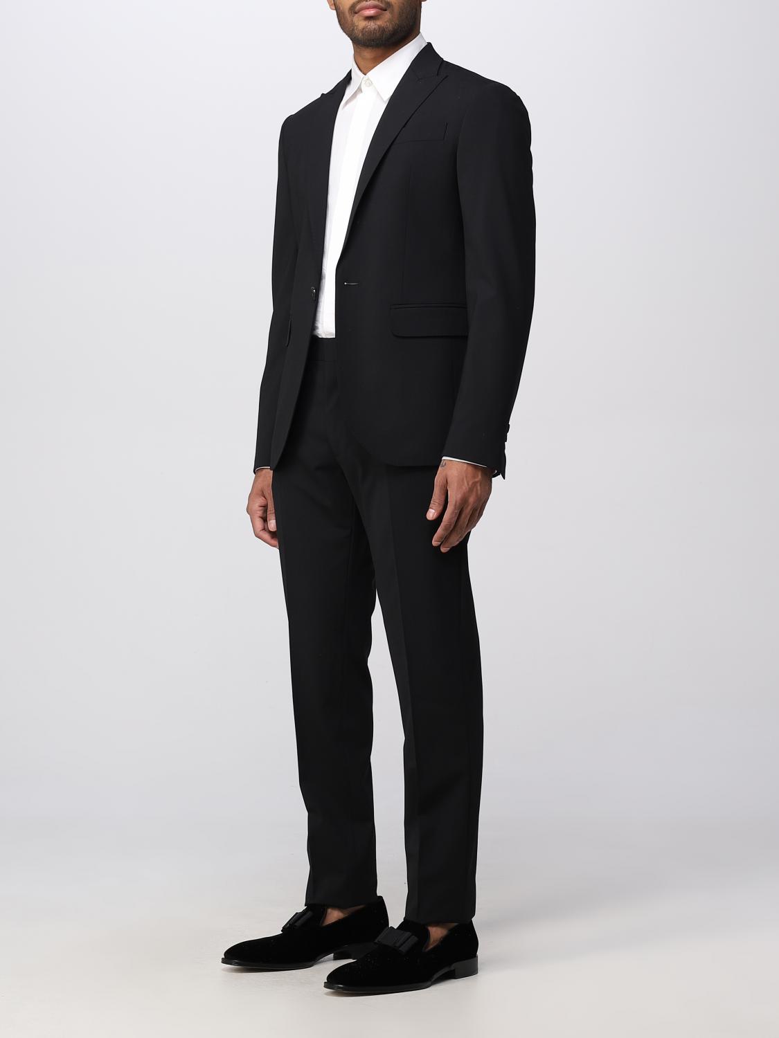 DSQUARED2 西服套装: 西服套装 男士 Dsquared2, 黑色 - Img 4