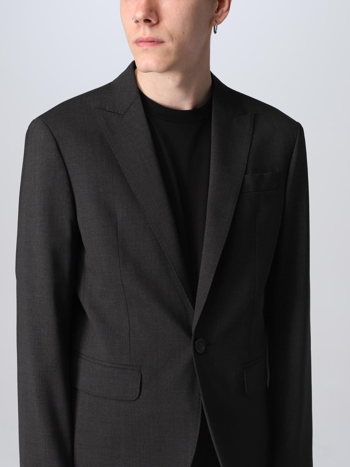 DSQUARED2 西服套装: 西服套装 男士 Dsquared2, 灰色 - Img 5