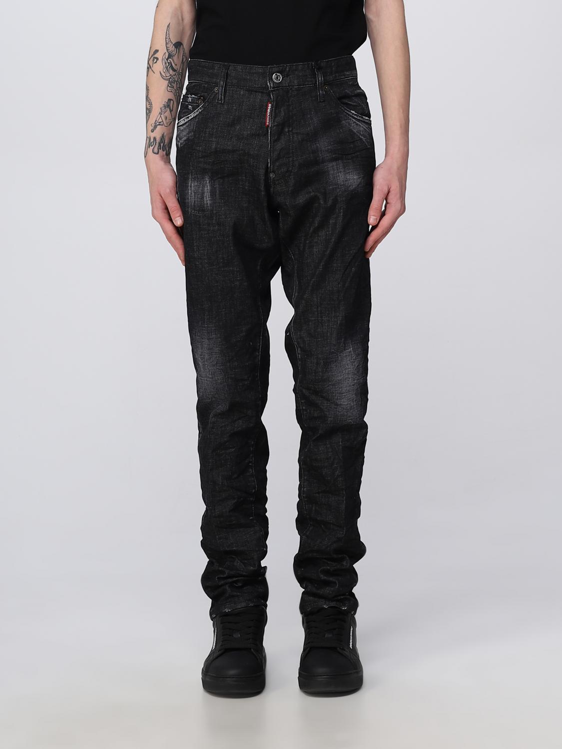 Dsquared2 Jeans Neri Con Logo DQ3284-D0AFQ-DQ900 main image 0
