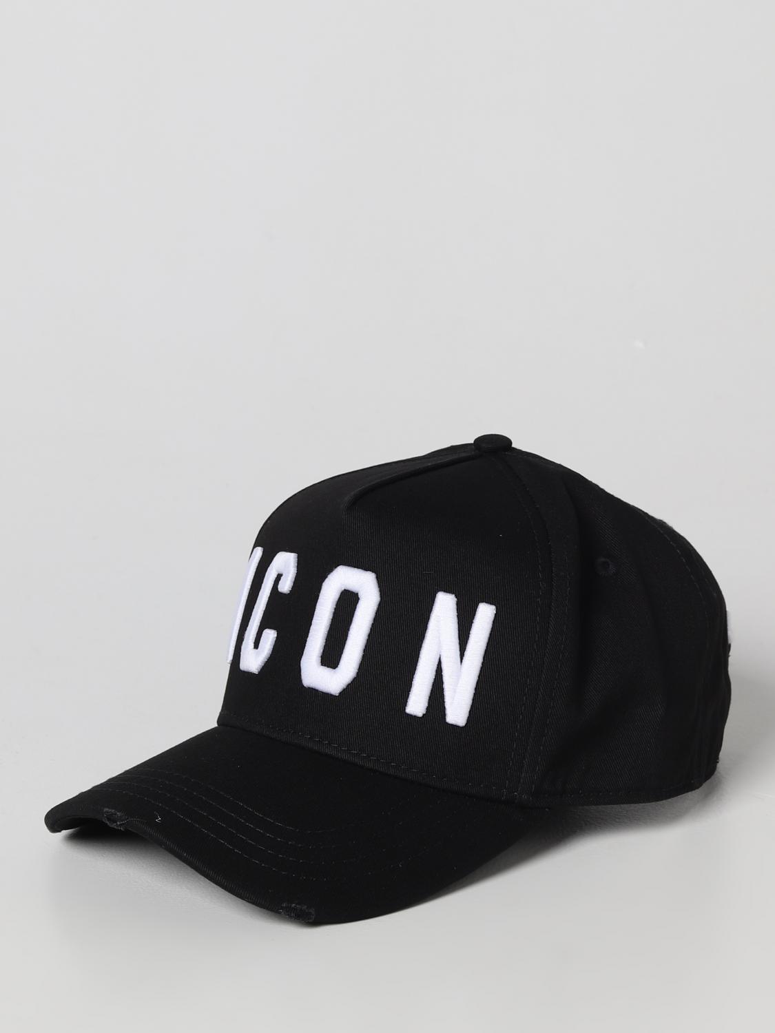 DSQUARED2 GORRO: Gorro hombre Dsquared2, Negro - Img 1