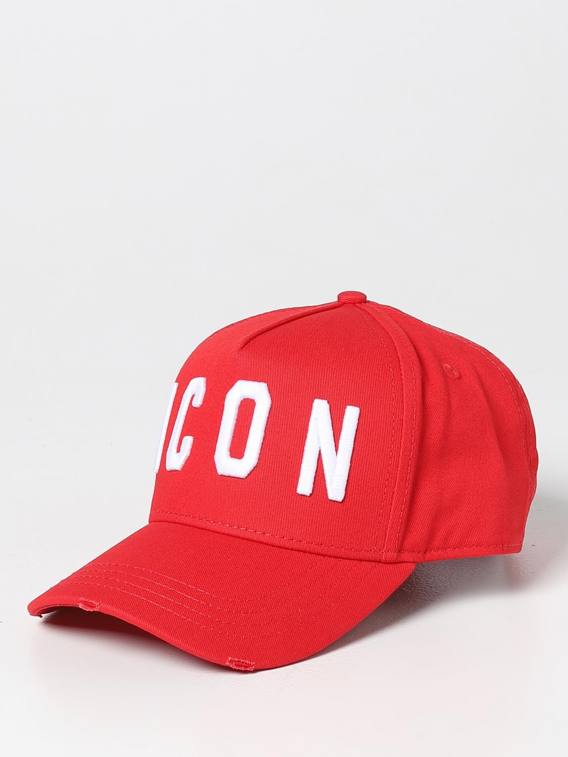 DSQUARED2 GORRO: Gorro hombre Dsquared2, Rojo - Img 1