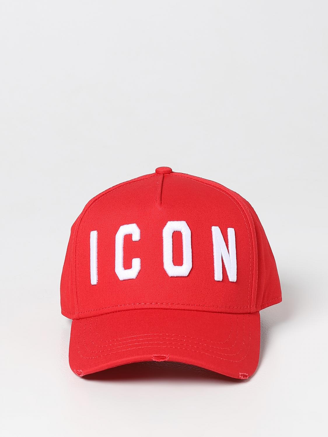 DSQUARED2 GORRO: Gorro hombre Dsquared2, Rojo - Img 2