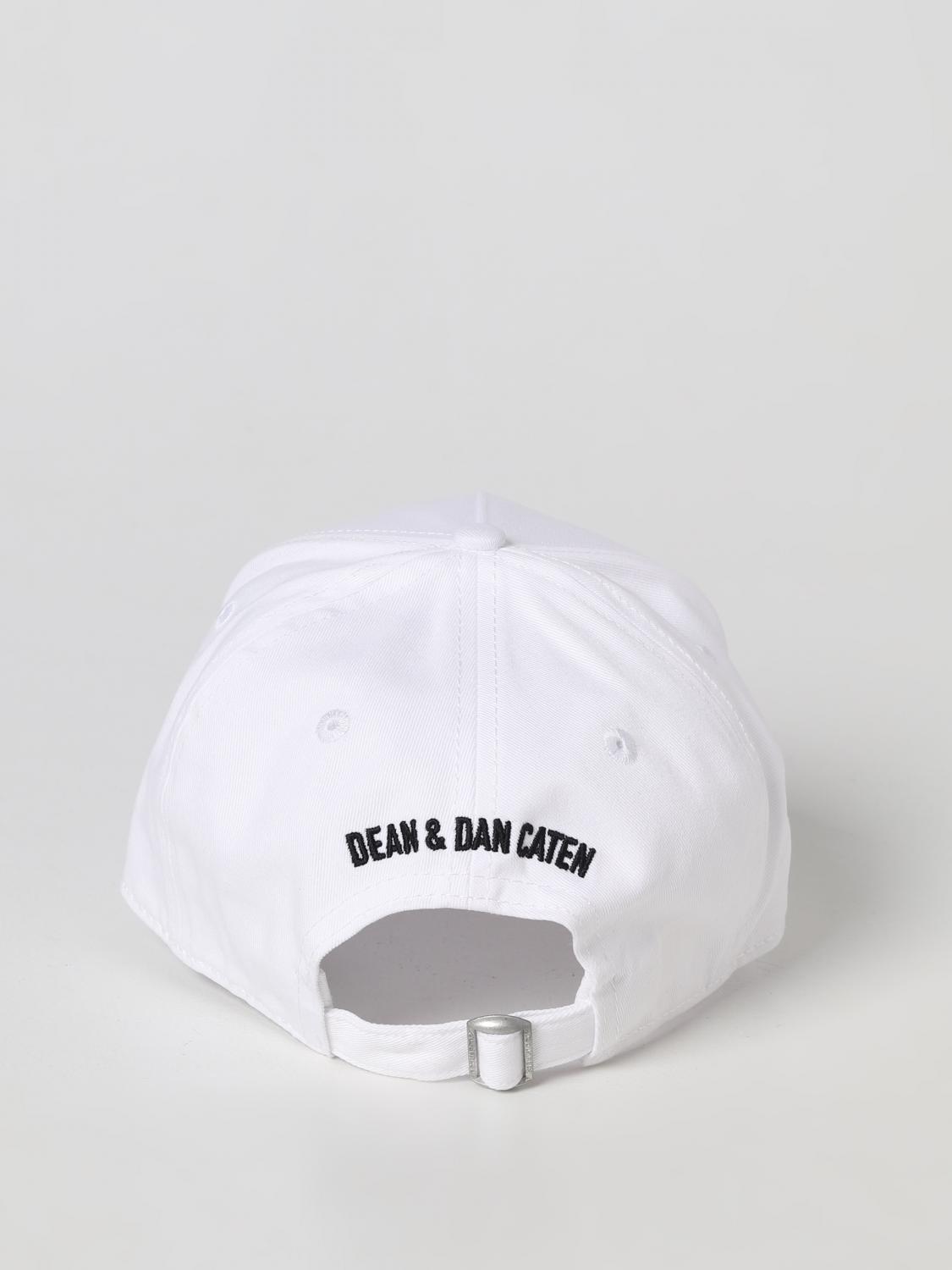DSQUARED2 HAT: Dsquared2 hat in cotton, White - Img 3