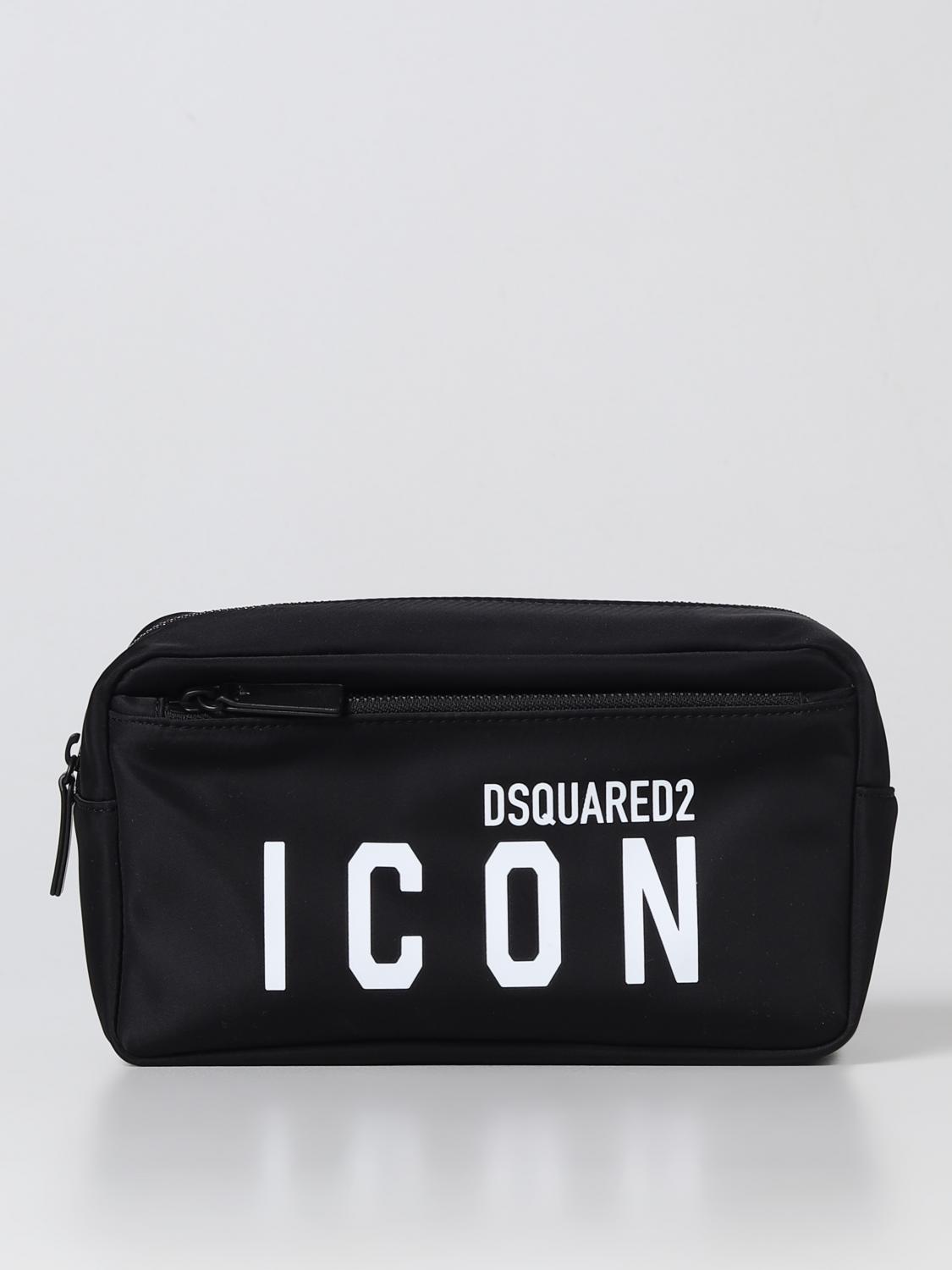 DSQUARED2 KOSMETIKKOFFER: Tasche herren Dsquared2, Schwarz - Img 1