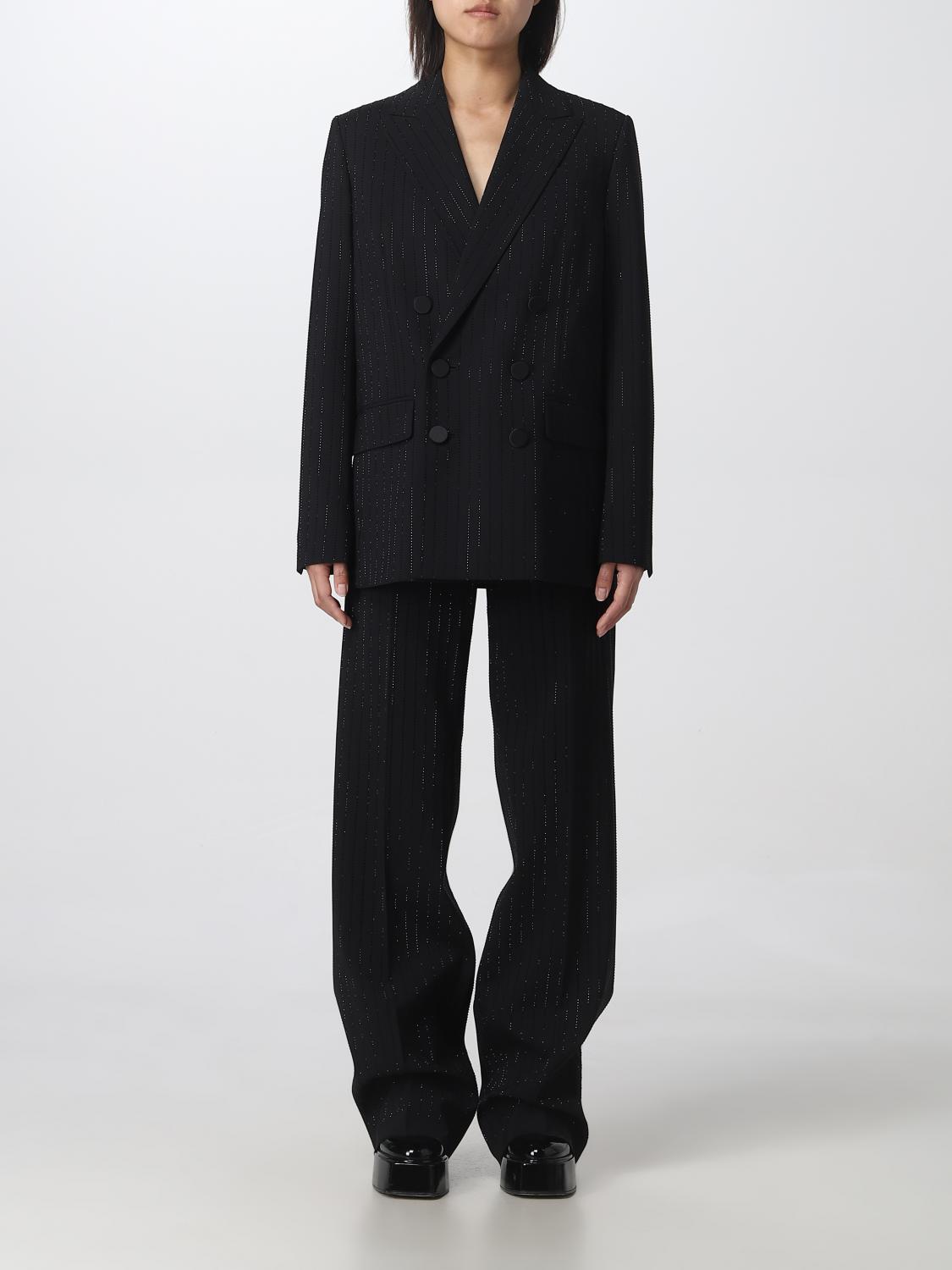 DSQUARED2 TAILLEUR: Tailleur Dsquared2 in lana stretch, Nero - Img 1