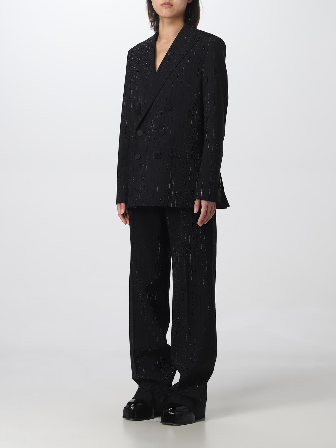DSQUARED2 TAILLEUR: Tailleur Dsquared2 in lana stretch, Nero - Img 4