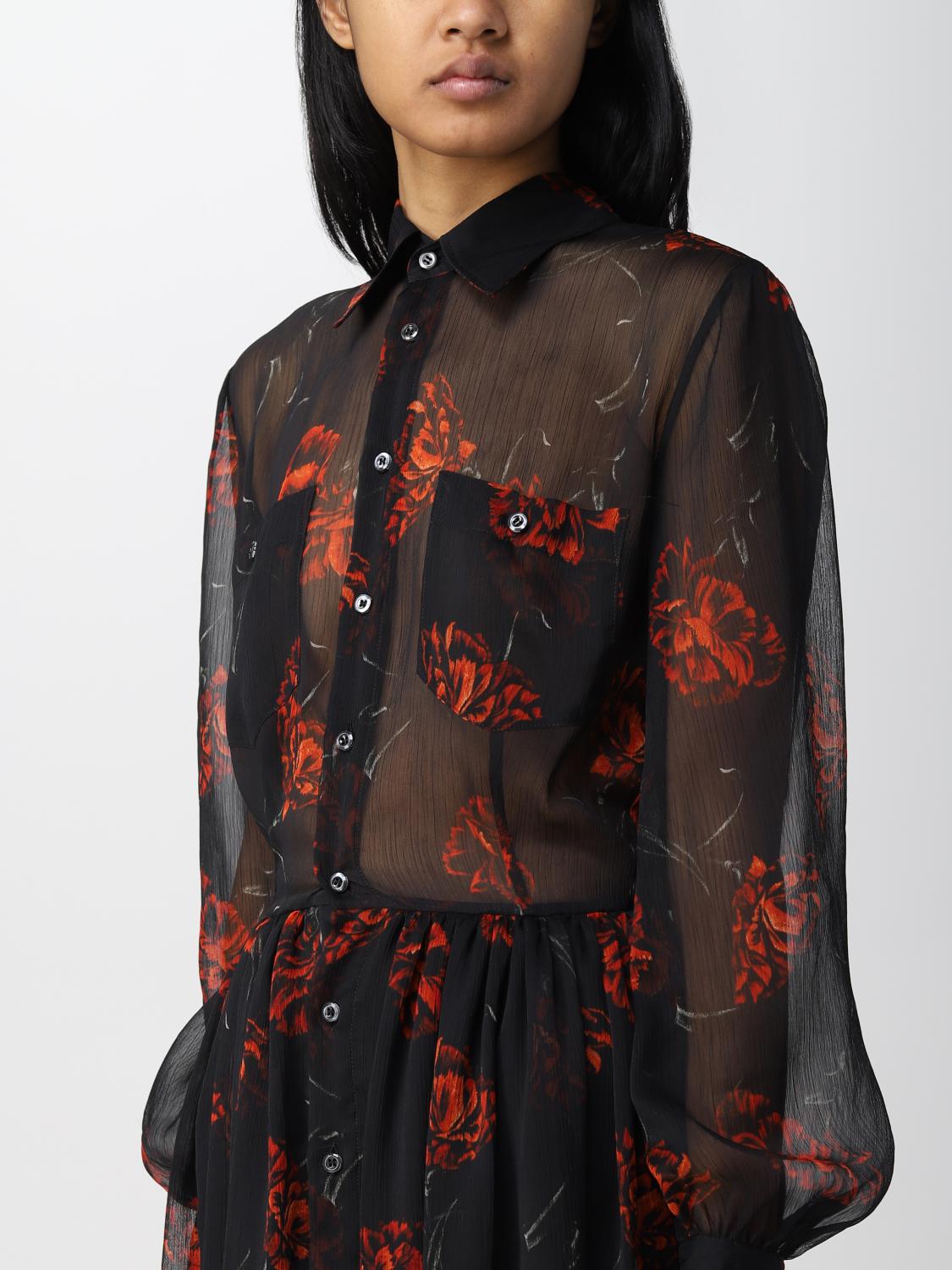 DSQUARED2 ABITO: Abito Dsquared2 in tessuto sintetico, Nero - Img 3
