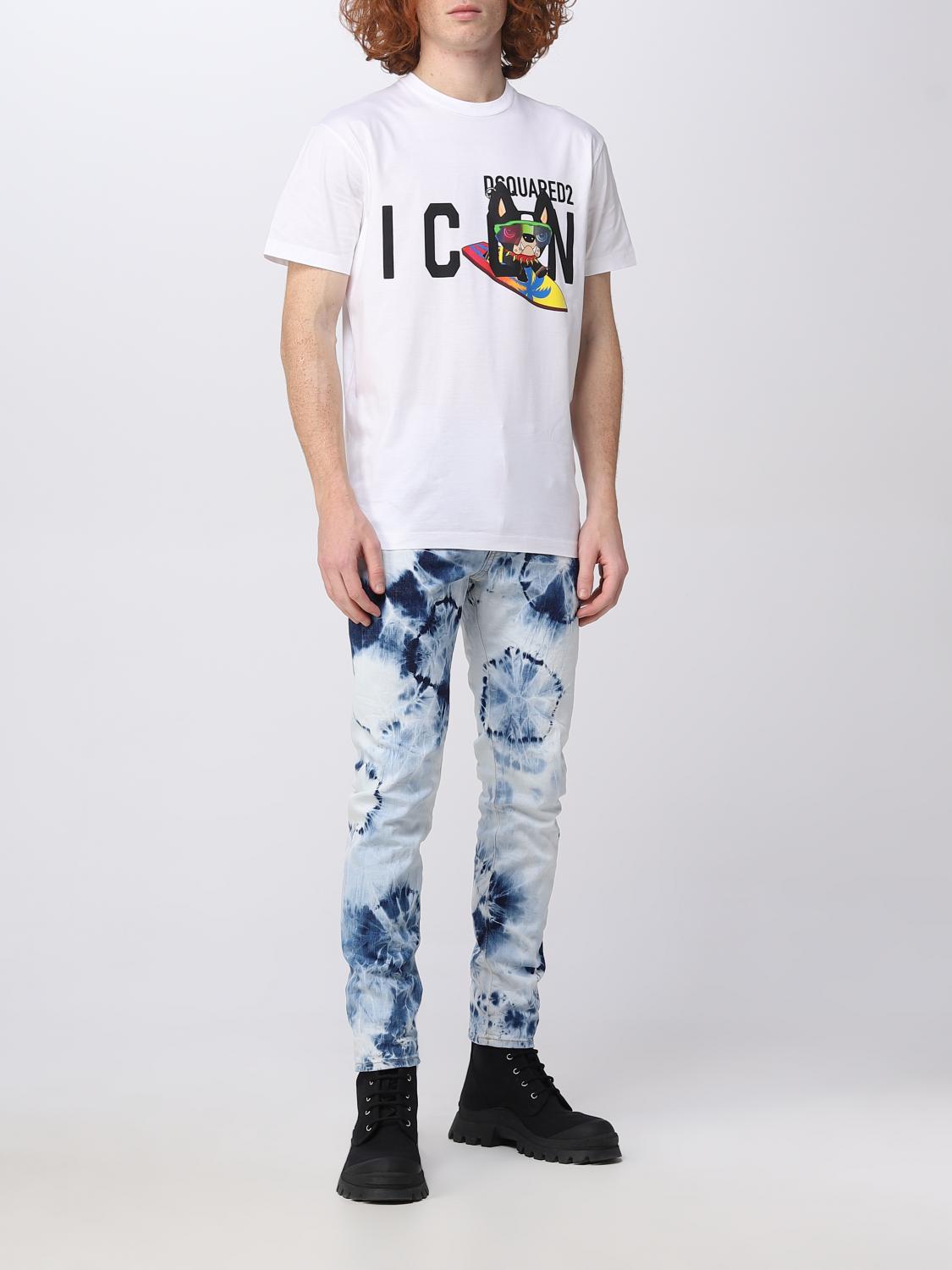 DSQUARED2 JEANS: Jeans Dsquared2 in denim, Sstw - Img 2