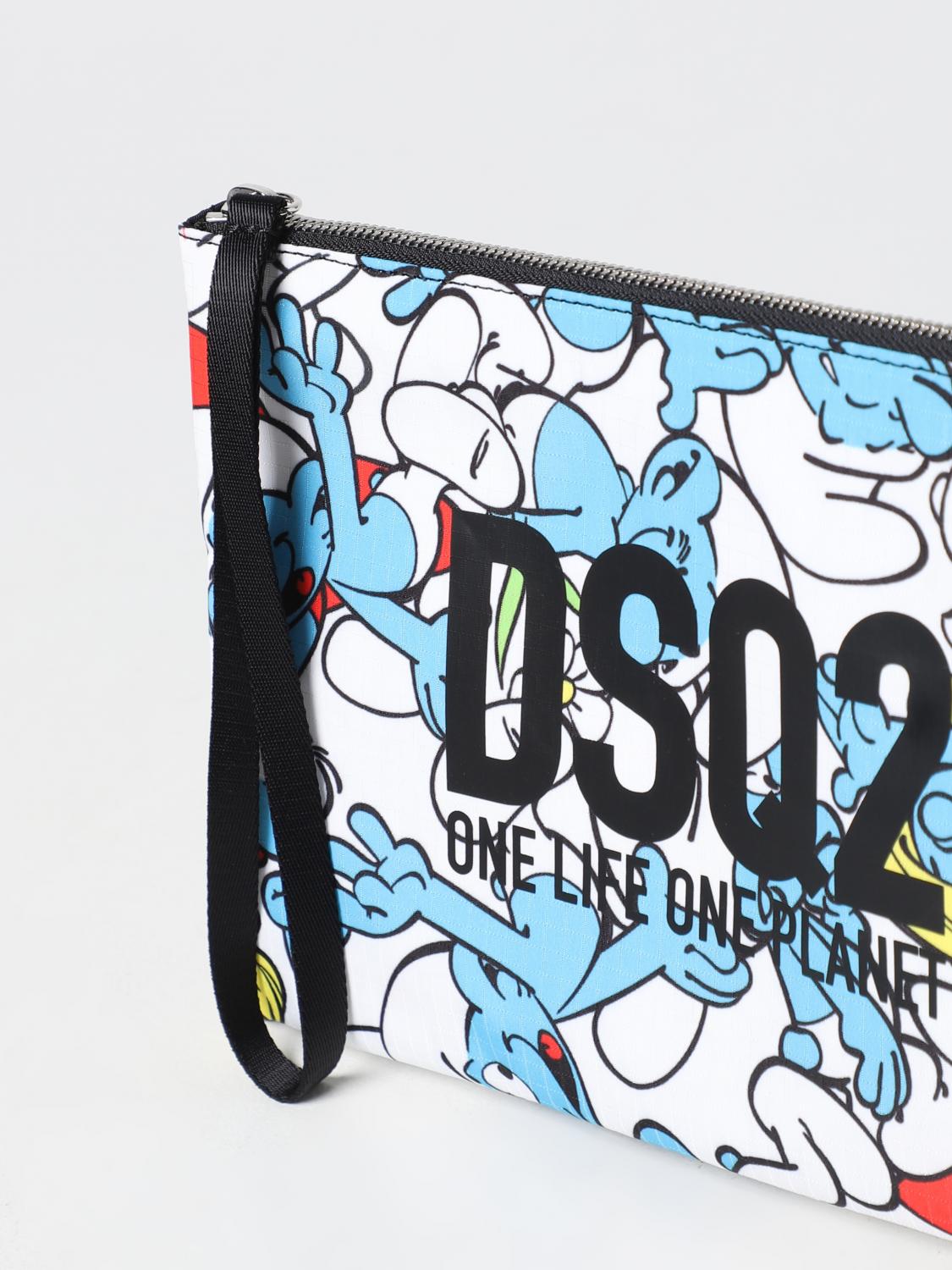 DSQUARED2 MALETÍN: Bolsos hombre Dsquared2, Blanco - Img 3