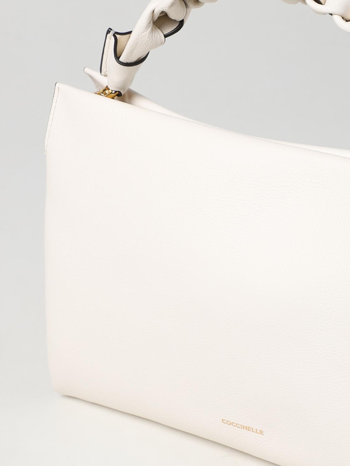 COCCINELLE SHOULDER BAG: Shoulder bag woman Coccinelle, White - Img 3