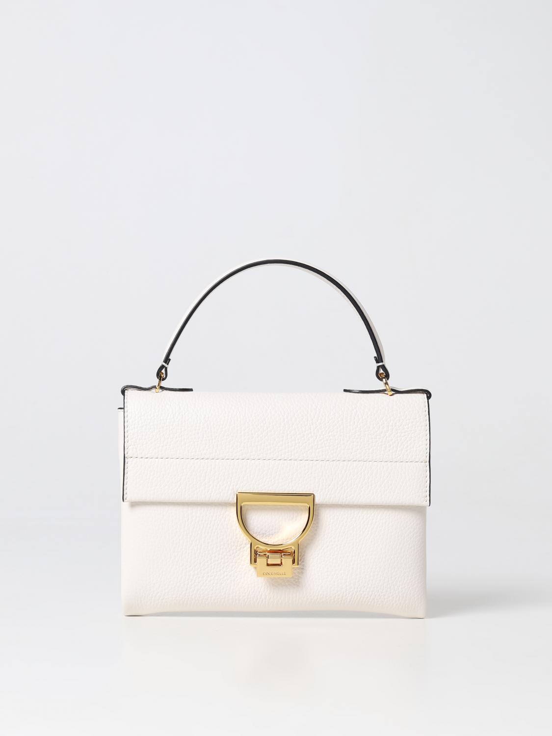 COCCINELLE MINI BAG: Shoulder bag woman Coccinelle, White - Img 1