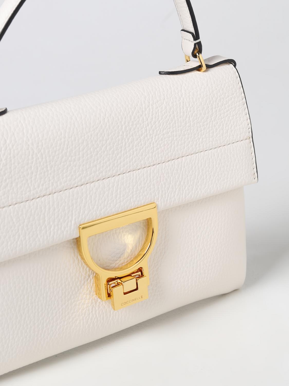 COCCINELLE MINI BAG: Shoulder bag woman Coccinelle, White - Img 3