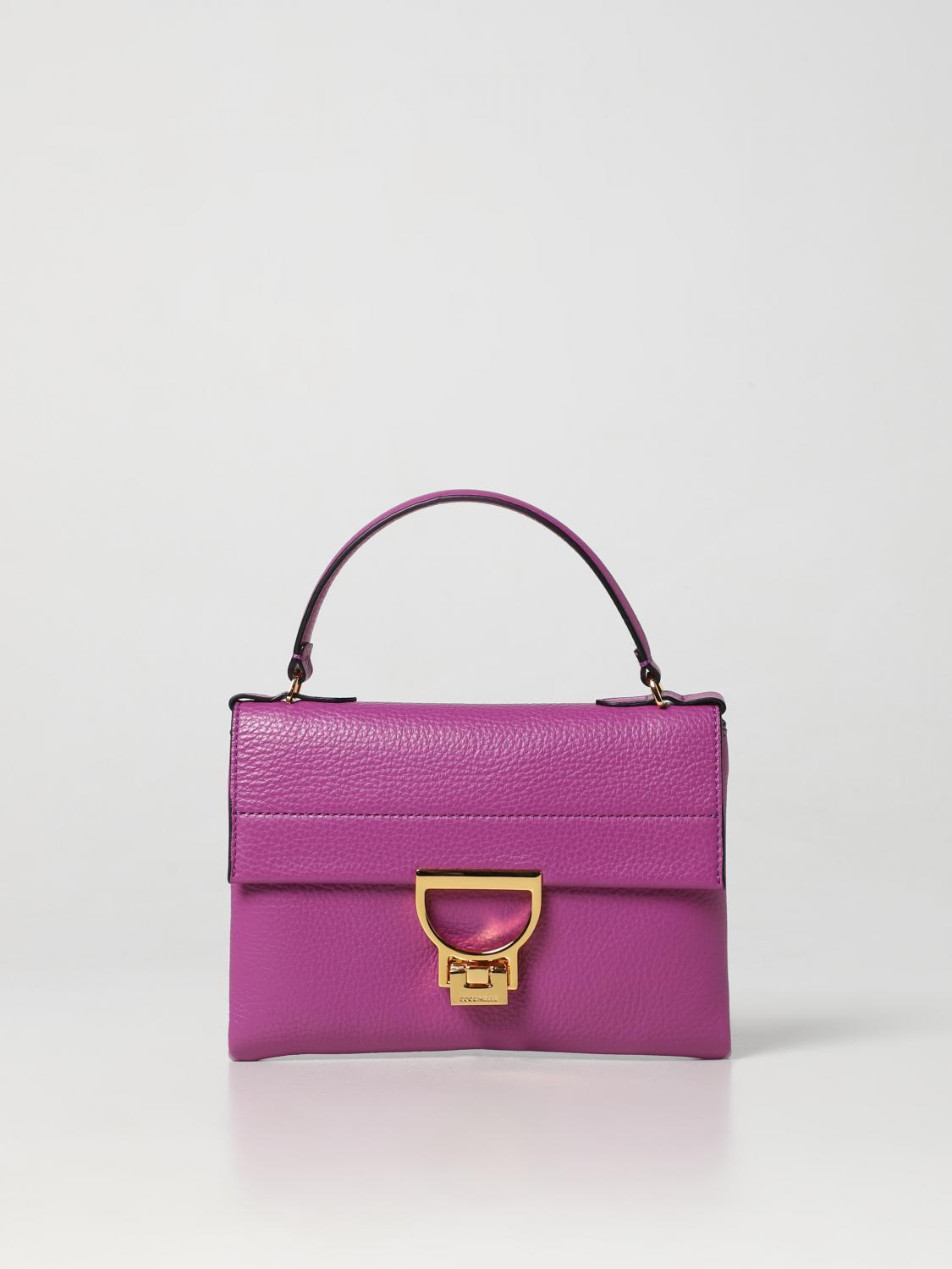 COCCINELLE MINITASCHE: Schultertasche damen Coccinelle, Violett - Img 1