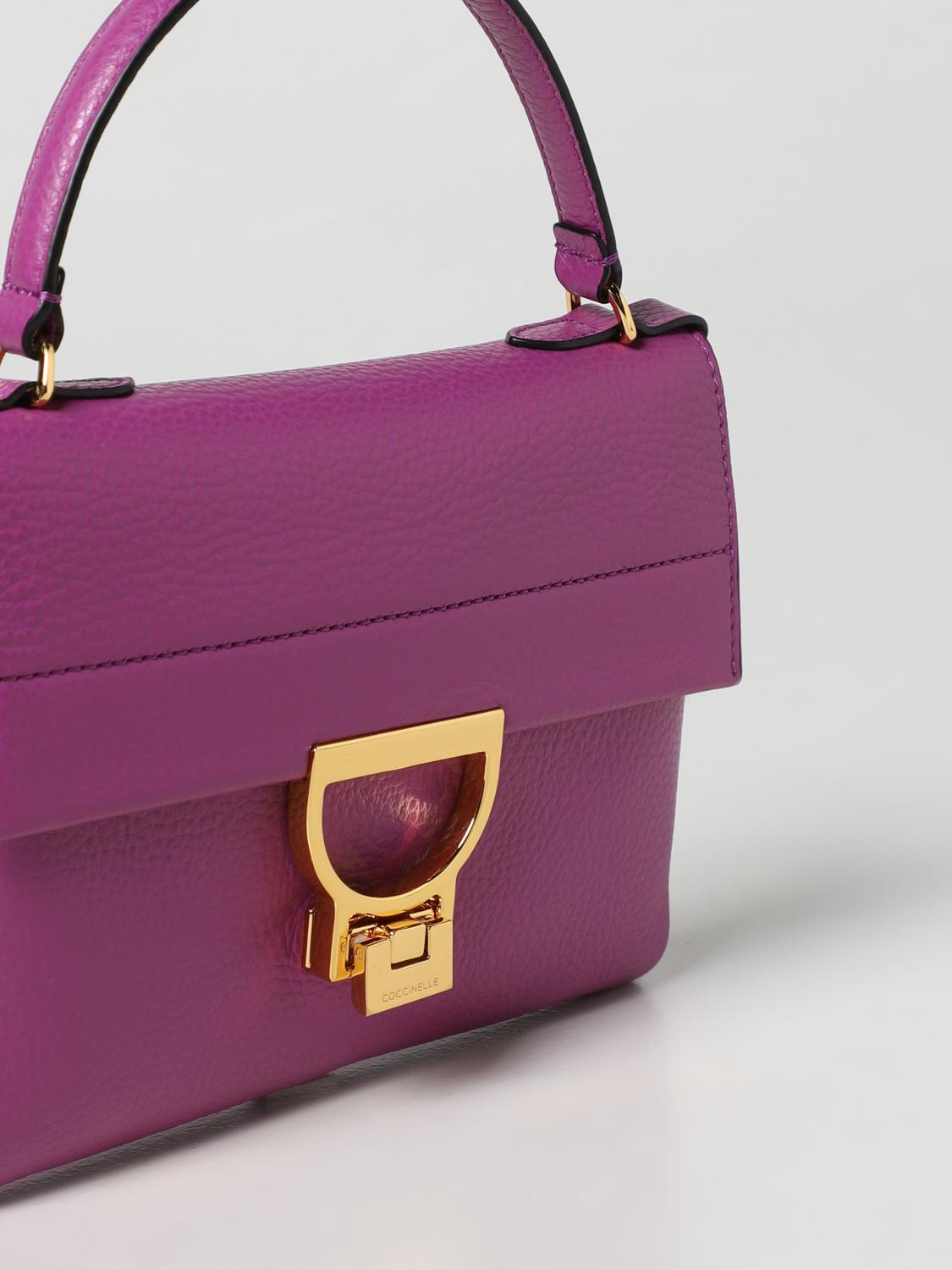 COCCINELLE MINITASCHE: Schultertasche damen Coccinelle, Violett - Img 3