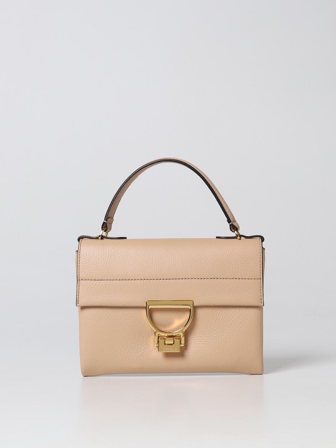 COCCINELLE MINITASCHE: Schultertasche damen Coccinelle, Beige - Img 1