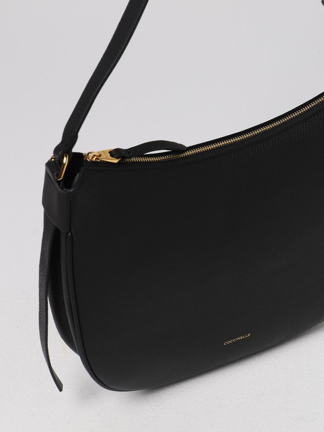 COCCINELLE SHOULDER BAG: Shoulder bag woman Coccinelle, Black - Img 3