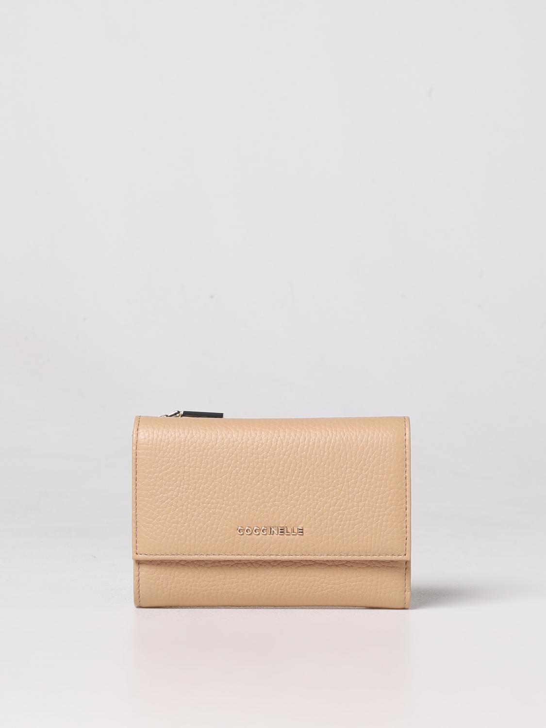 COCCINELLE GELDBÖRSE: Geldbeutel damen Coccinelle, Beige - Img 1