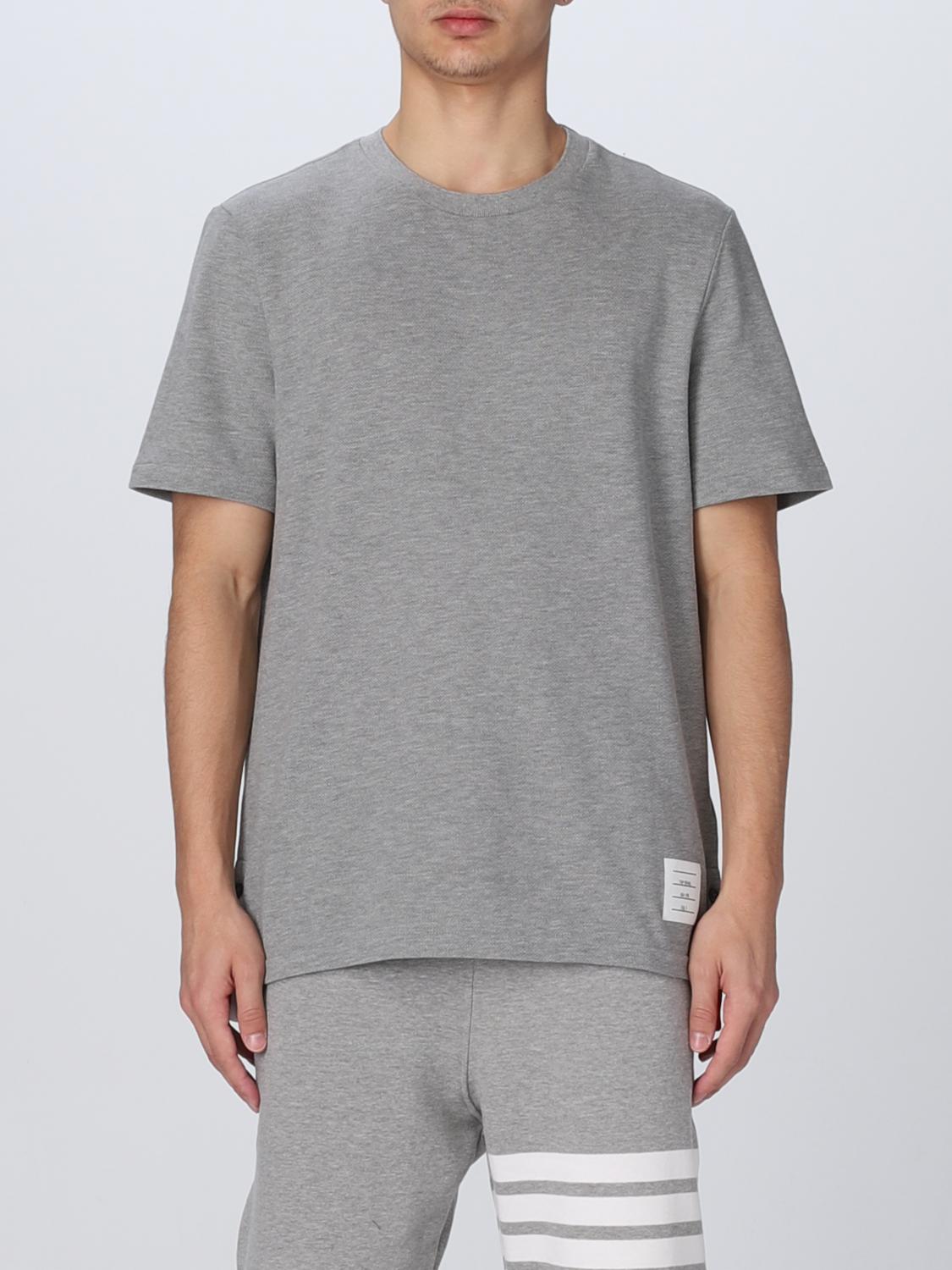 THOM BROWNE CAMISETA: Camiseta hombre Thom Browne, Gris - Img 1
