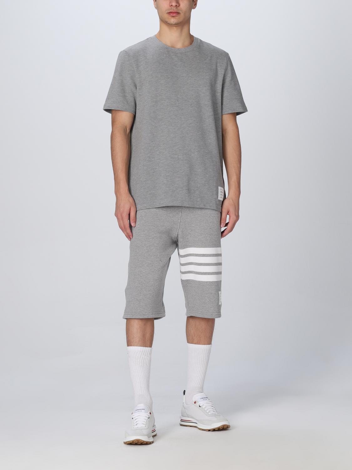 THOM BROWNE CAMISETA: Camiseta hombre Thom Browne, Gris - Img 2