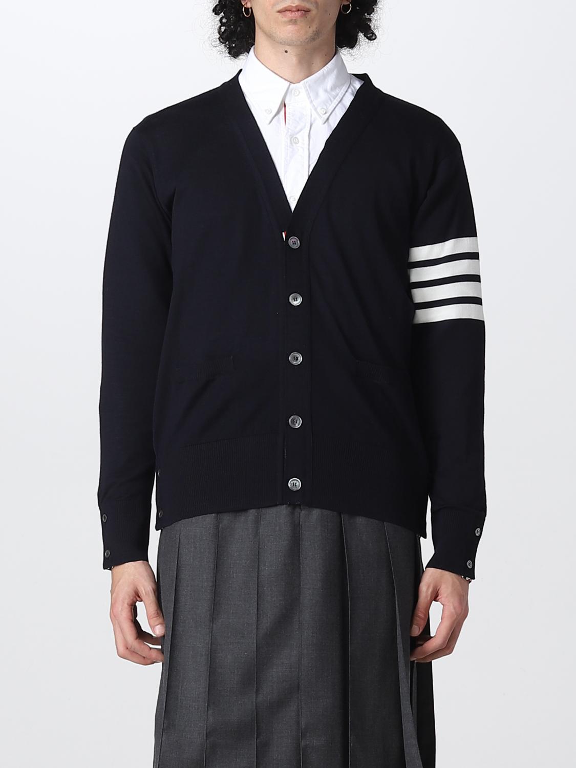 THOM BROWNE JERSEY: Jersey hombre Thom Browne, Azul Marino - Img 1