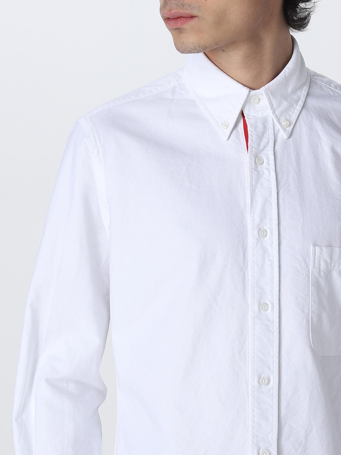 THOM BROWNE SHIRT: Thom Browne poplin shirt, White - Img 5