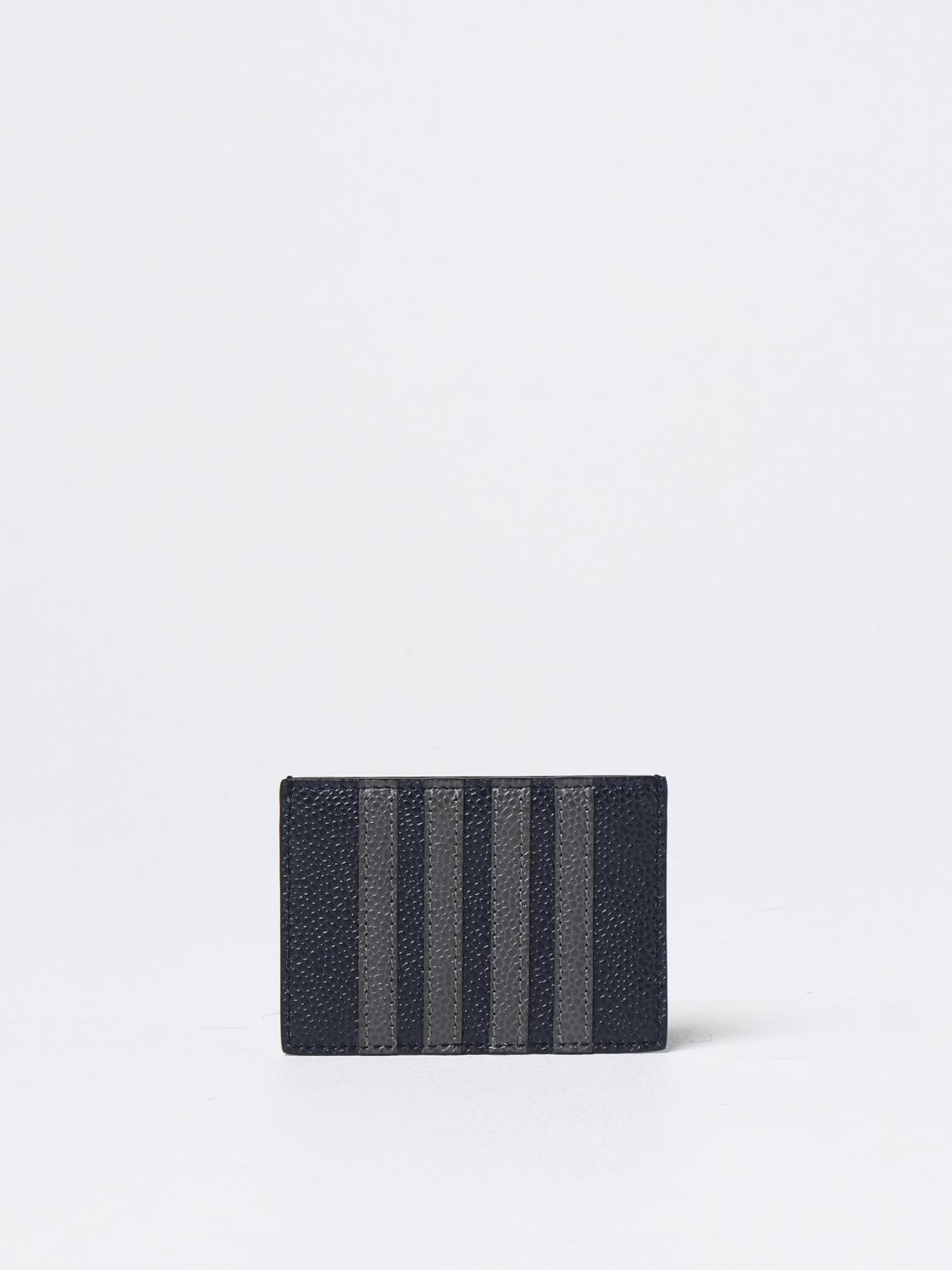 THOM BROWNE WALLET: Wallet men Thom Browne, Blue - Img 2