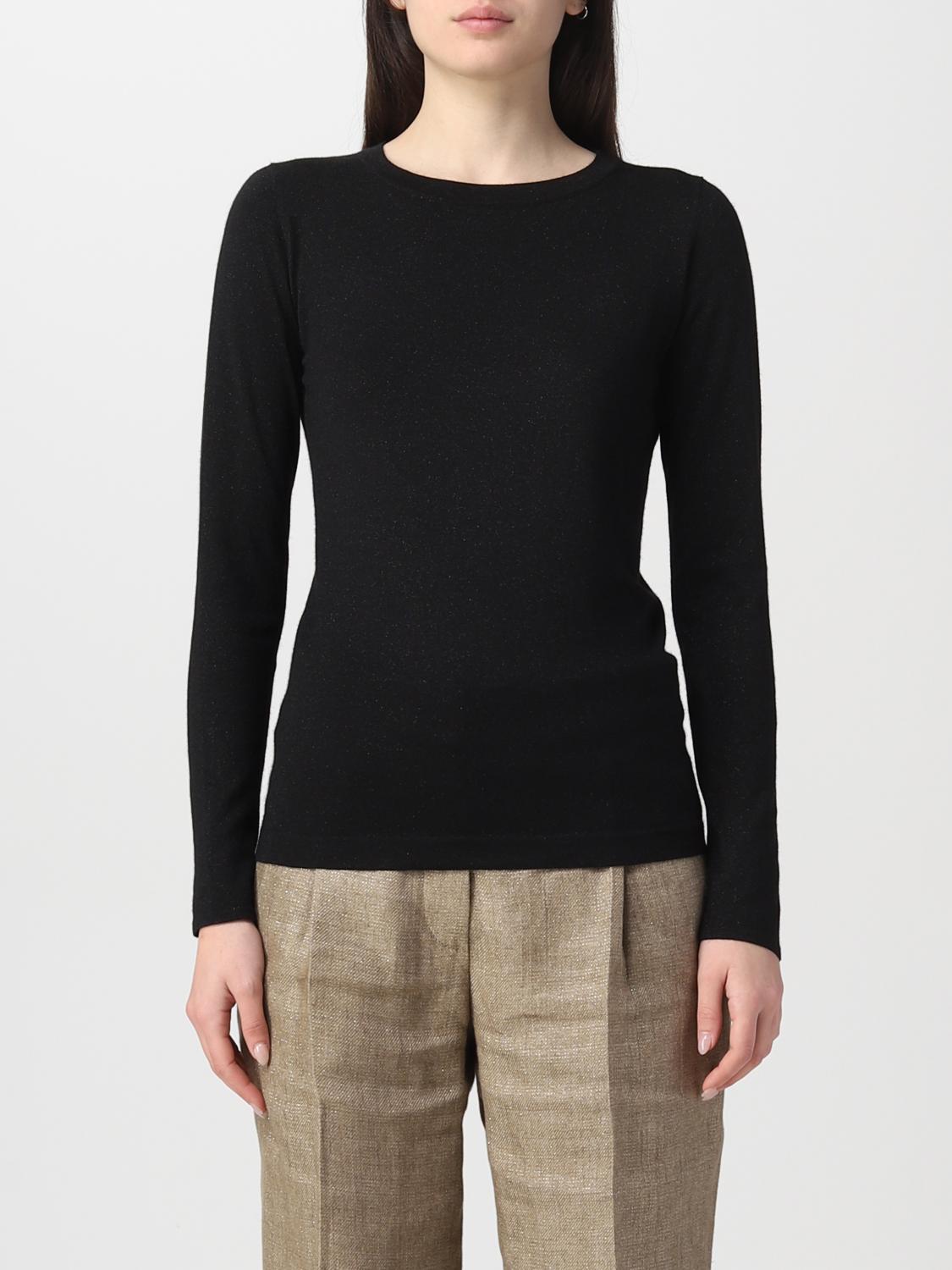 Pull Femme Brunello Cucinelli En Cachemire Gris - Taille XS - Avec Finitions Monili