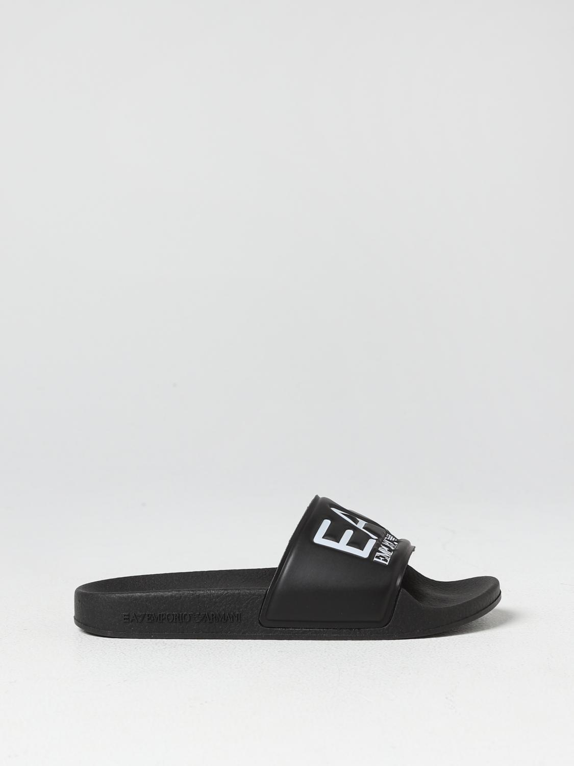 EA7 신발: 신발 남아 Ea7, 블랙 - Img 1