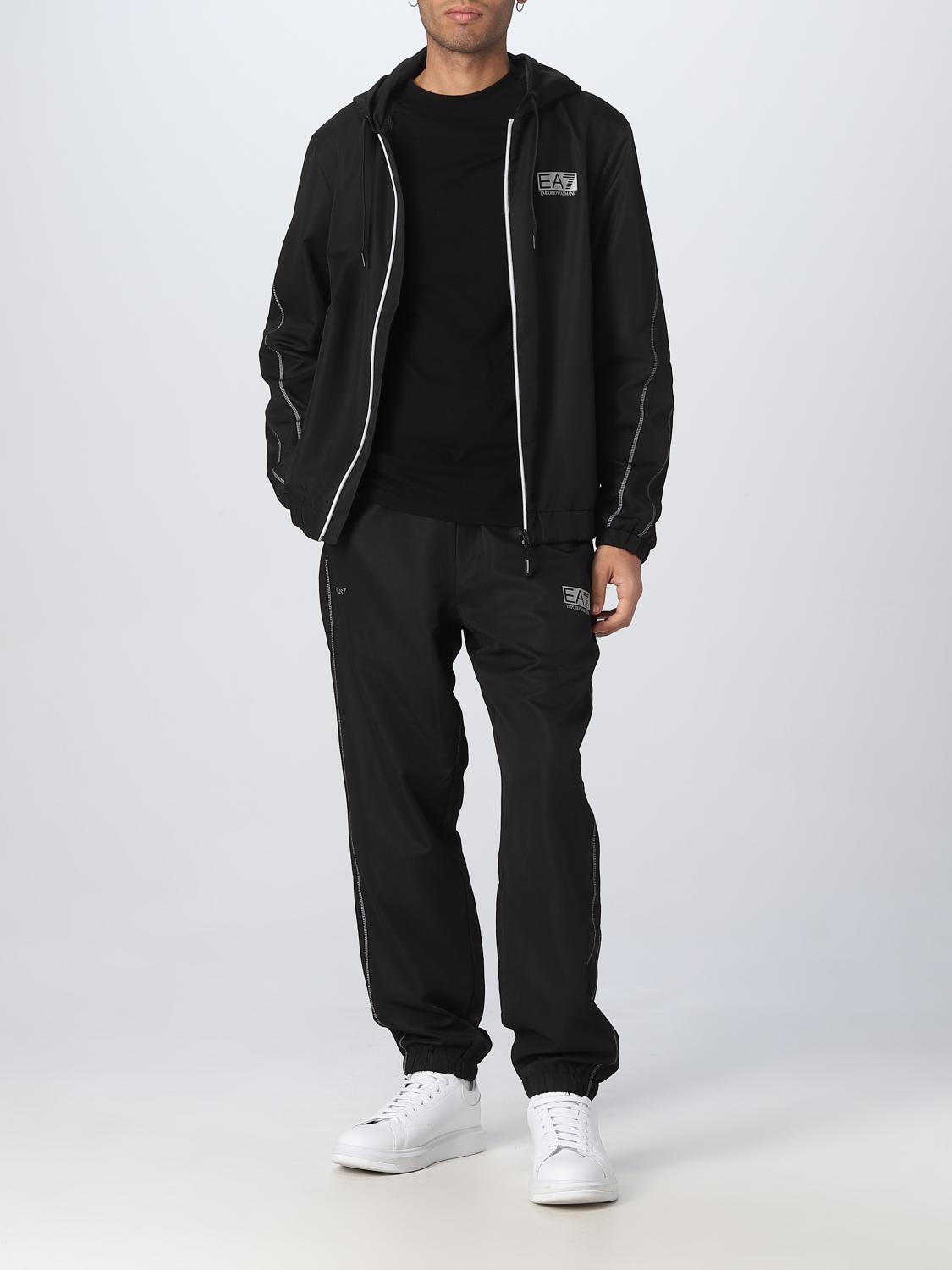 EA7 SWEAT: Sweat men Ea7, Black - Img 2