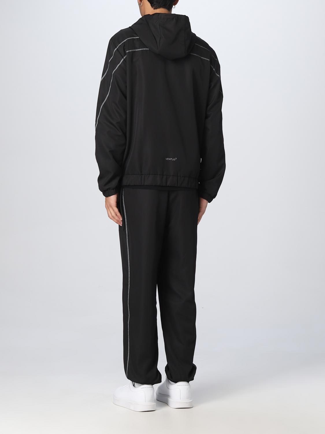 EA7 SWEAT: Sweat men Ea7, Black - Img 3