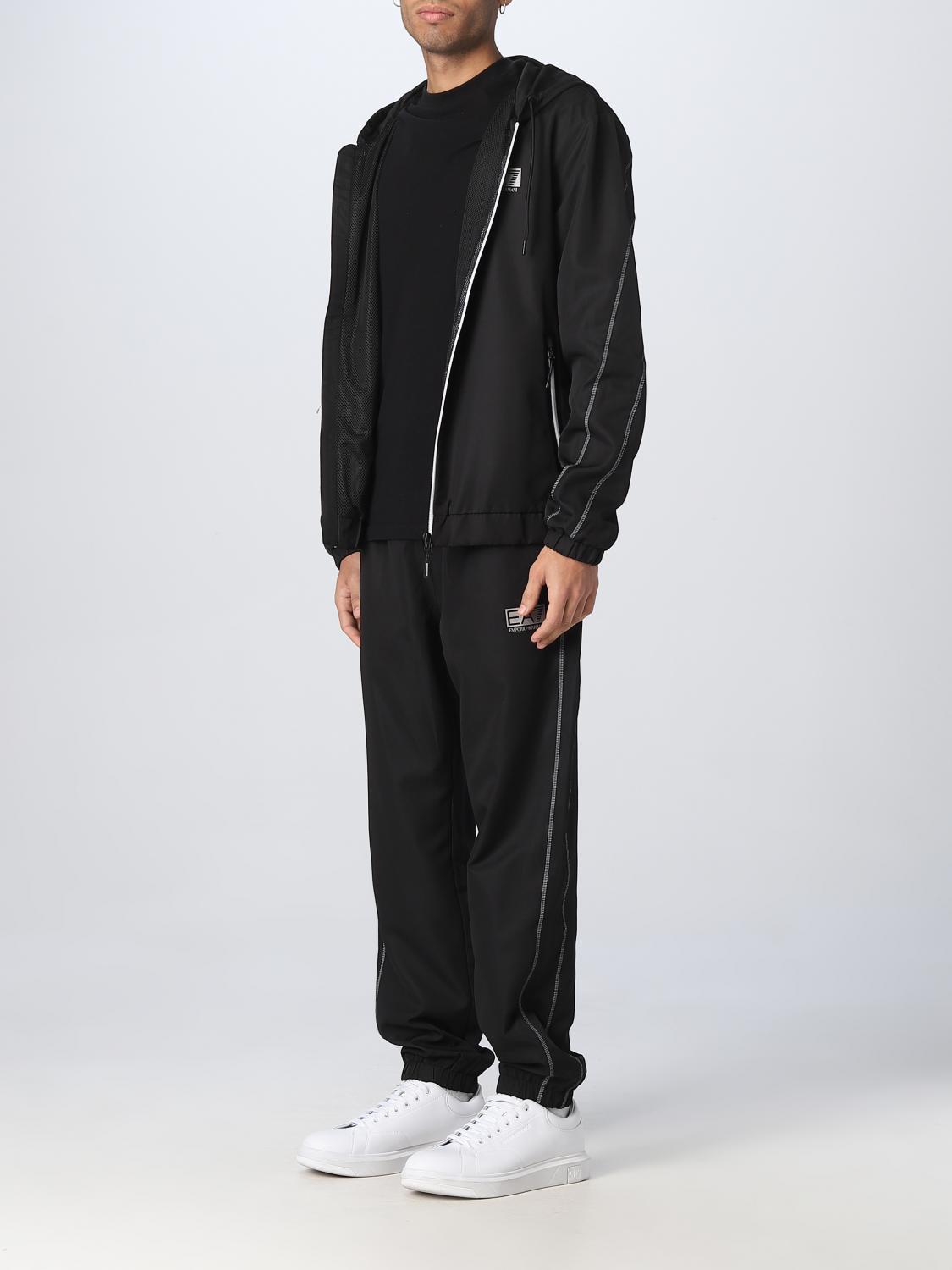 EA7 SWEAT: Sweat men Ea7, Black - Img 4