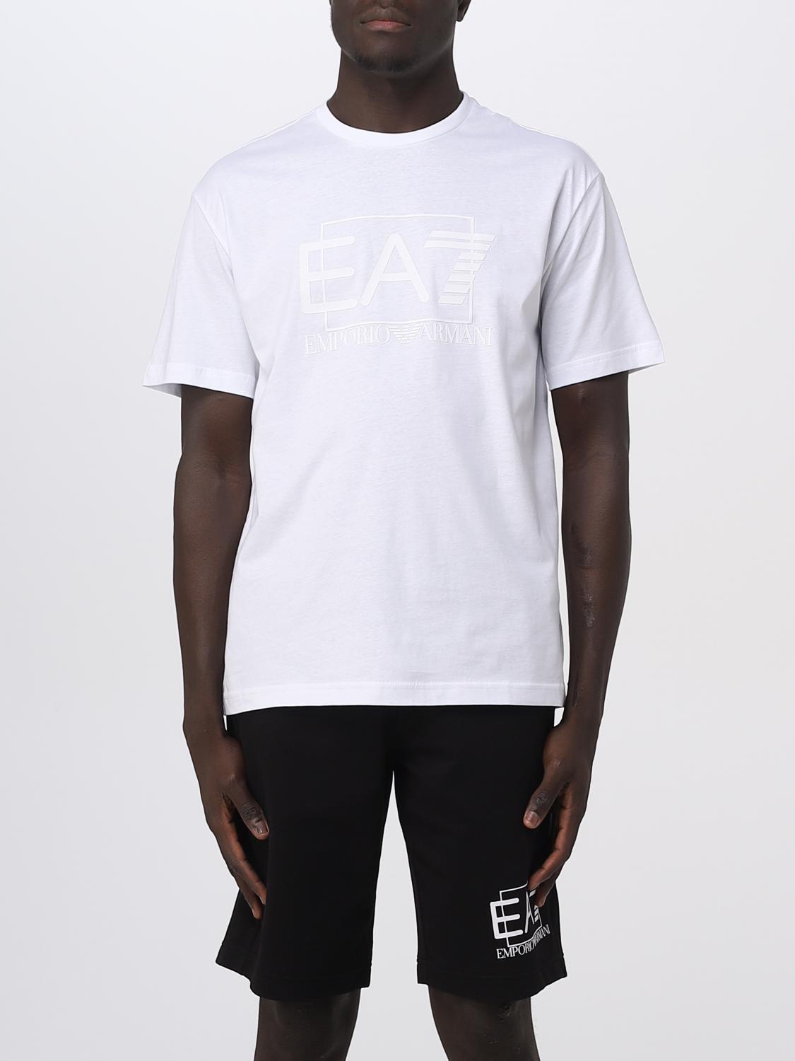 EA7 T-SHIRT: T-shirt men Ea7, White - Img 1