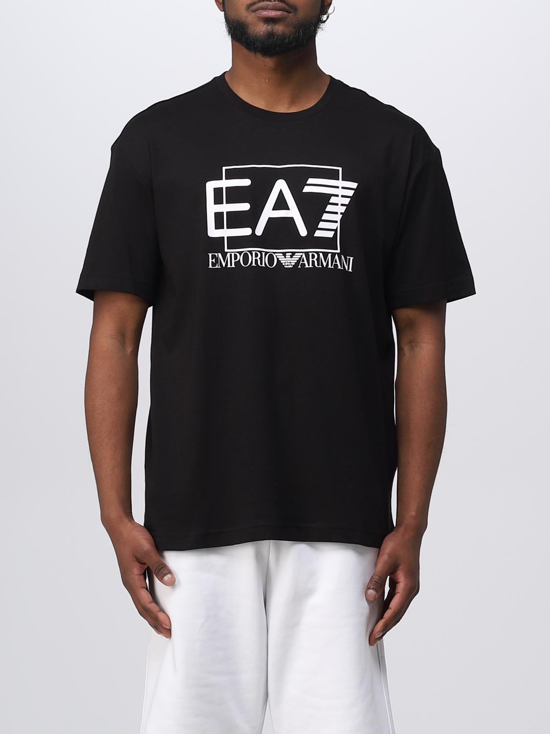 EA7 T-SHIRT: T-shirt men Ea7, Black - Img 1
