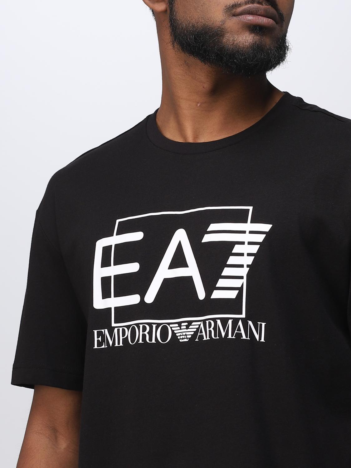 EA7 T-SHIRT: T-shirt men Ea7, Black - Img 3