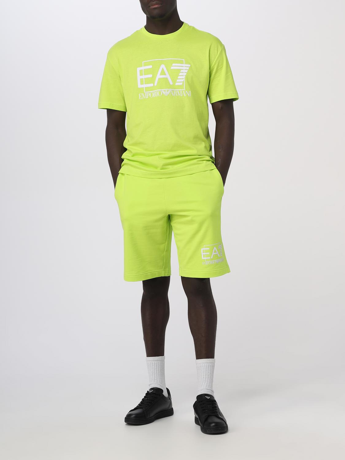EA7 T-SHIRT: T-shirt men Ea7, Yellow - Img 2