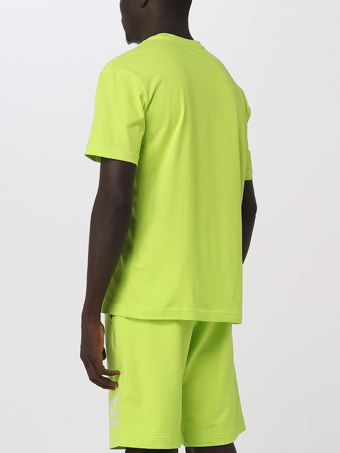 EA7 T-SHIRT: T-shirt men Ea7, Yellow - Img 3