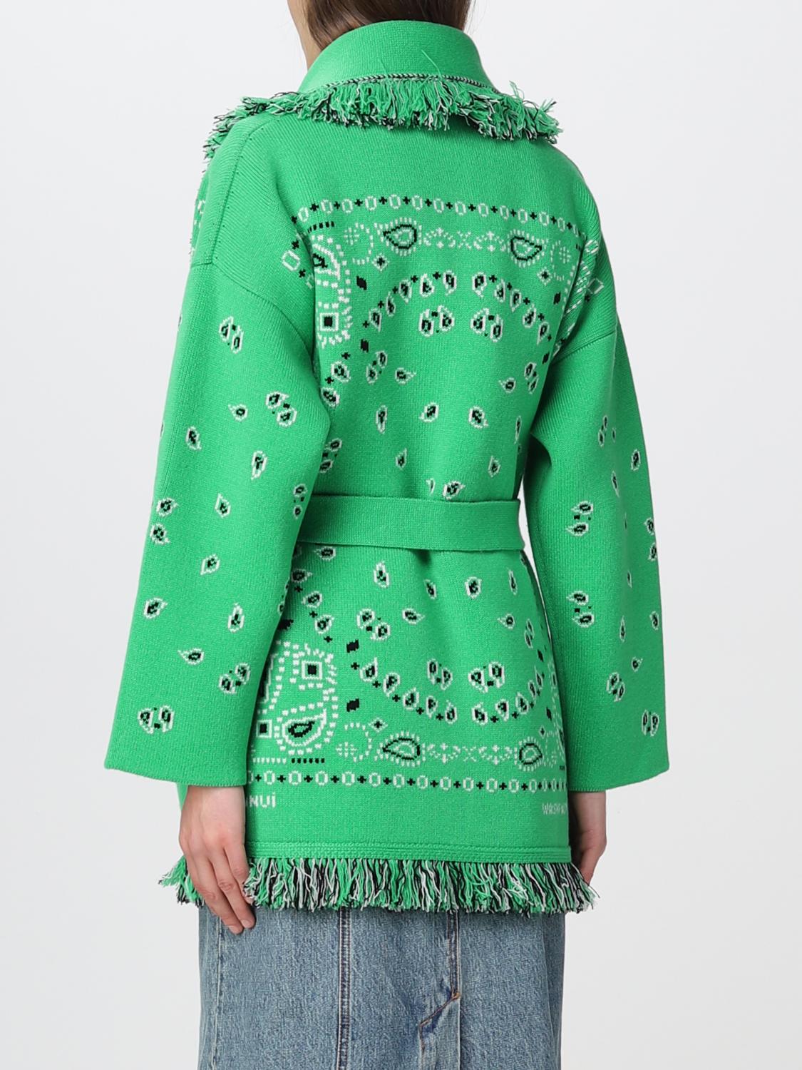 ALANUI CÁRDIGAN: Cárdigan mujer Alanui, Verde - Img 3