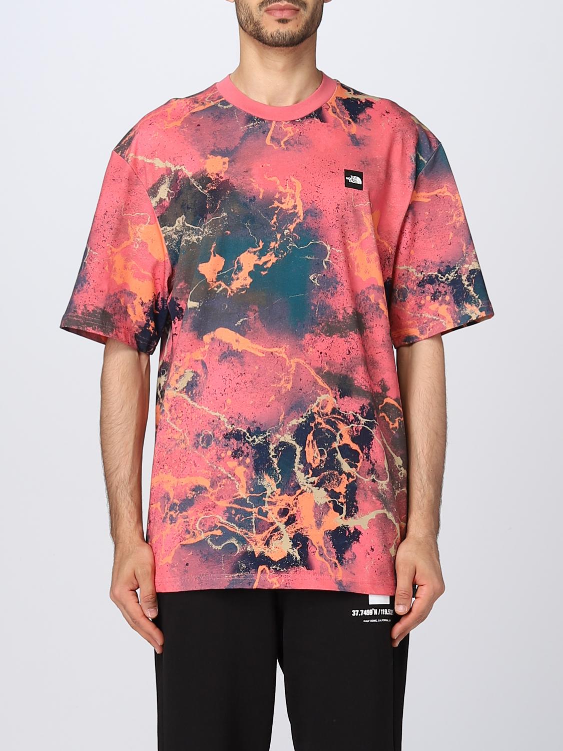 THE NORTH FACE T-SHIRT: Jacket men The North Face, Red - Img 1